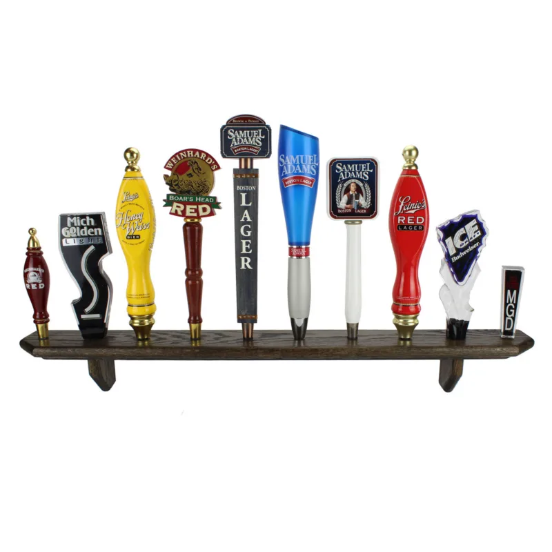 10 Place Tap Handle Wall Display